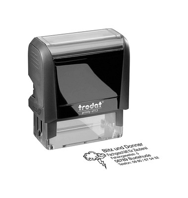 Textstempel printy 4913 ohne Logo