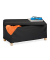 relaxdays Sitztruhe 10031588_46 schwarz Holz 76,0 cm