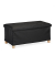 relaxdays Sitztruhe 10031588_46 schwarz Holz 76,0 cm
