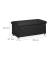 relaxdays Sitztruhe 10031588_46 schwarz Holz 76,0 cm