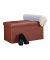 relaxdays Sitztruhe 10031586_93 braun Holz 76,5 cm