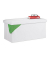 relaxdays Sitztruhe 10031586_49 weiß Holz 76,5 cm