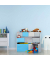 relaxdays Kinderregal Meer mehrfarbig 82,5 x 29,5 x 66,0 cm