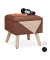 Hocker 10029605_93, braun, bis 120kg