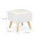 Hocker 10029605_49, weiß, bis 120kg