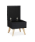 Hocker 10029605_46, schwarz, bis 120kg