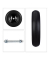 relaxdays Schubkarrenrad Vollgummi schwarz Stahl Felgen, Achse 2,0 cm