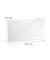 relaxdays Spritzschutz Küche transparent 70,0 x 0,6 x 40,0 cm