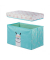 relaxdays Sitztruhe 10028894_1180 Lama Stoff 48,5 cm