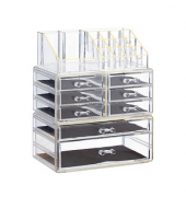 Make-Up-Organizer transparent
