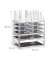 relaxdays Make-Up-Organizer transparent