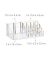 relaxdays Make-Up-Organizer transparent