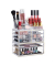 relaxdays Make-Up-Organizer transparent