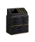 relaxdays Make-Up-Organizer schwarz