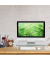 relaxdays Monitorständer silber, transparent