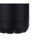 relaxdays Isolier-Trinkflasche schwarz 1,0 l