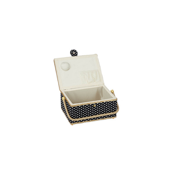 4052025922160 - Nähkästchen schwarzweiß gepunktet 4052025922160 relaxdays