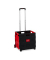 Einkaufstrolley 10027691_47, bis 35kg, 60 Liter, außen 46x37x39cm, Kunststoff, Aluminium, Gummi, schwarz/rot