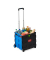 Einkaufstrolley 10027691_45, max. BeLiterastbarkeit bis ca. 35kg # Schloss, außen 46x37x39cm, Kunststoff, Aluminium, Gummi schwa