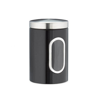 Vorratsdose 17,0 cm hoch schwarz