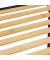 relaxdays Beistellregal braun, schwarz 39,0 x 32,5 x 95,0 cm