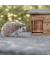 relaxdays Igelhaus braun 46,0 x 34,0 x 21,0 cm