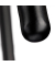 Beistelltisch 10027004_46, 50cm (H), 41x41cm (BxT), rund, schwarz / schwarz