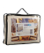 relaxdays Sonnensegel dreieckig beige 3,0 x 3,0 m