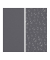 relaxdays Sonnensegel Trapez grau 2,0 x 3,0/4,0 m