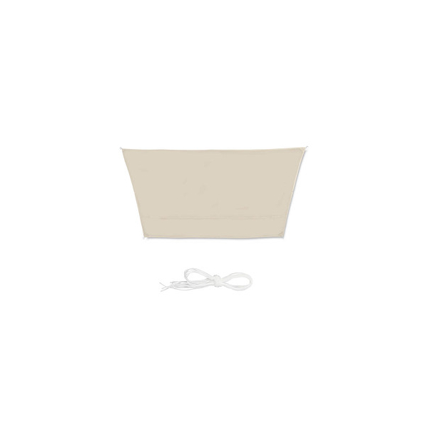 4052025930646 - Sonnensegel Trapez beige 20 x 3040 m 4052025930646 relaxd