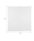 relaxdays Sonnensegel quadratisch weiß 2,0 x 2,0 m