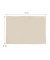 relaxdays Sonnensegel rechteckig beige 3,0 x 4,0 m