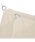 relaxdays Sonnensegel rechteckig beige 3,0 x 4,0 m