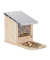relaxdays Eichhörnchen-Futterhaus braun 12,0 x 25,0 x 18,0 cm