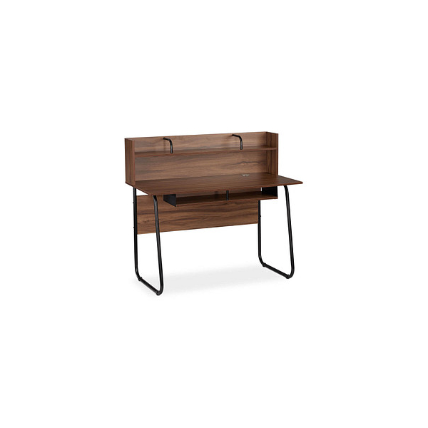 4052025932787 - Schreibtisch Ablagefläche unter Arbeitsplatte Zusatzablage Kabeldurchlass hbt 109x120x60 cm braun schwarz - Relaxdays 4052025932787 - Schreibtisch Ablagefläche unter Arbeitsplatte Zusatzablage Kabeldurchlass hbt 109x120x60 cm braun schwarz - Relaxdays