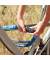 relaxdays Fahrradschloss grün