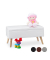 relaxdays Sitztruhe 10025734_49 weiß Holz 80,0 cm
