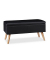 relaxdays Sitztruhe 10025734_46 schwarz Holz 80,0 cm