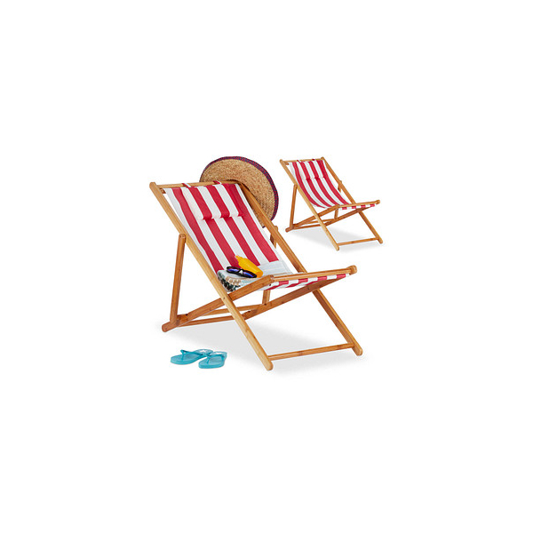 4052025938192 - Liegestuhl im 2er Set Klappliegestuhl aus Bambus Stoffbezug mit Kissen faltbar für Garten & Balkon rot - Relaxdays 4052025938192 - Liegestuhl im 2er Set Klappliegestuhl aus Bambus Stoffbezug mit Kissen faltbar für Garten & Balkon rot - Relaxdays