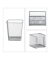 relaxdays Schreibtischset silber