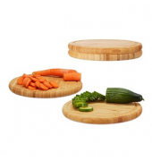 Frühstücksbretter Natur 30,0 cm 4-tlg.