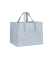 relaxdays Kaminholztasche 50,0 l hellgrau 43,0 x 36,5 x 34,5 cm