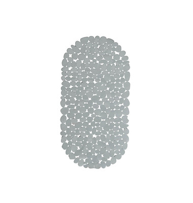 relaxdays Badewannenmatte grau 66,5 x 34,5 cm