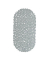 relaxdays Badewannenmatte grau 66,5 x 34,5 cm