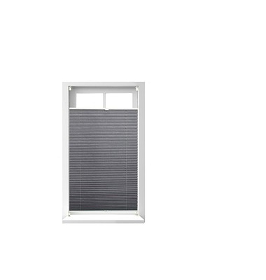 relaxdays Plissee grau 80,0 x 130,0 cm