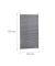 relaxdays Plissee grau 80,0 x 130,0 cm