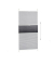 relaxdays Plissee grau 80,0 x 130,0 cm