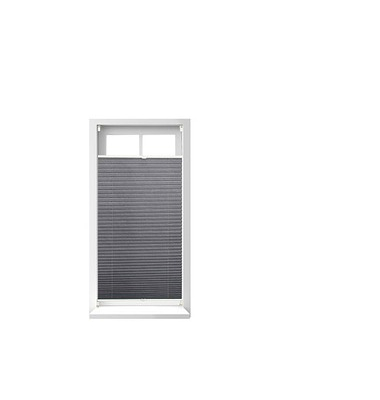 relaxdays Plissee grau 60,0 x 130,0 cm