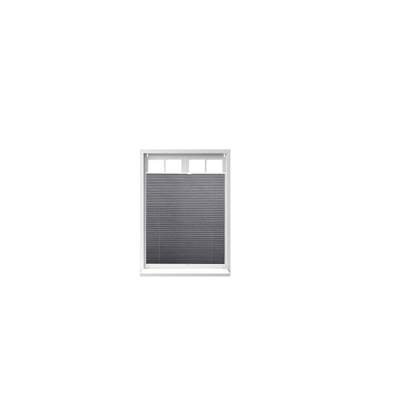4052025962807 - Plissee Rollo ohne Bohren Klemmfix zum Kleben Faltrollo lichtdurchlässig Faltstore grau BxH 90 x 130 cm - Relaxdays 4052025962807 - Plissee Rollo ohne Bohren Klemmfix zum Kleben Faltrollo lichtdurchlässig Faltstore grau BxH 90 x 130 cm - Relaxdays