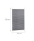 relaxdays Plissee grau 90,0 x 130,0 cm